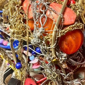 Old junk jewelry